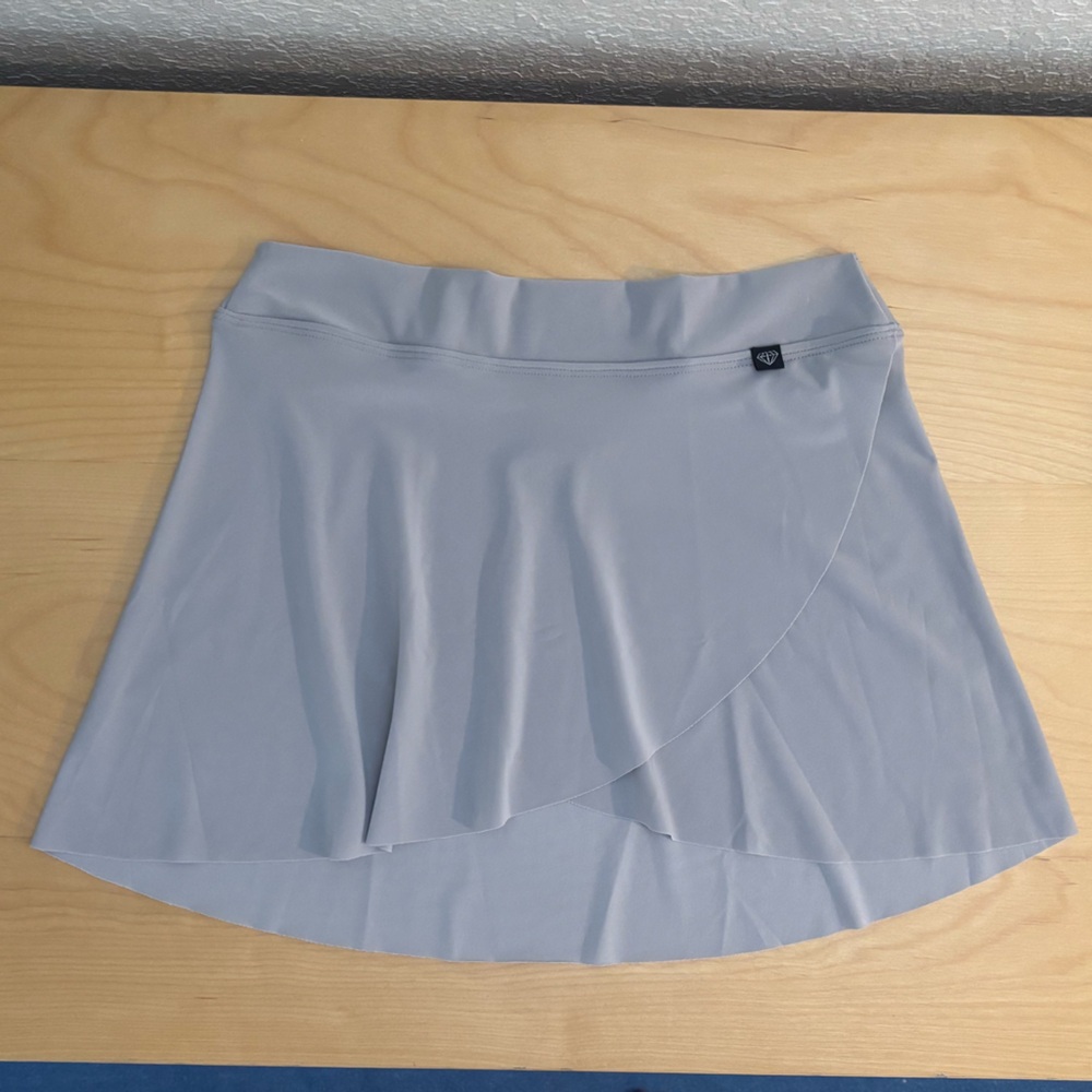 EUC Jule Dancewear Patel Skirt, Adult S Gray